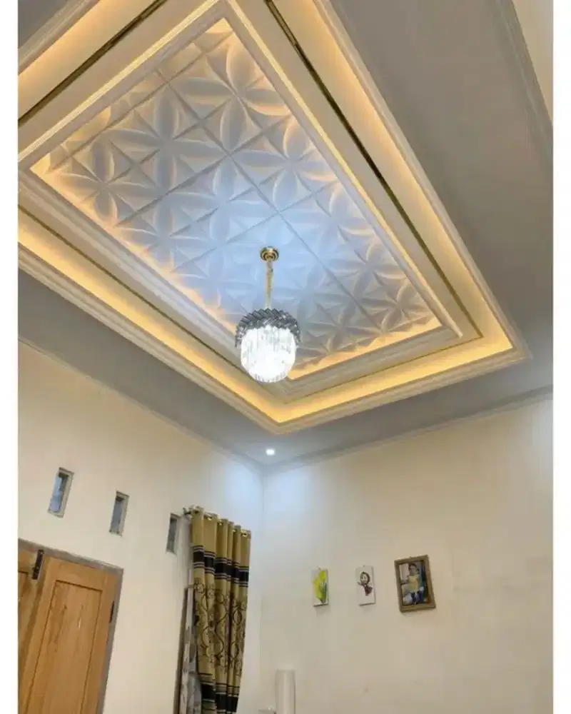 Plafon PVC terpasang