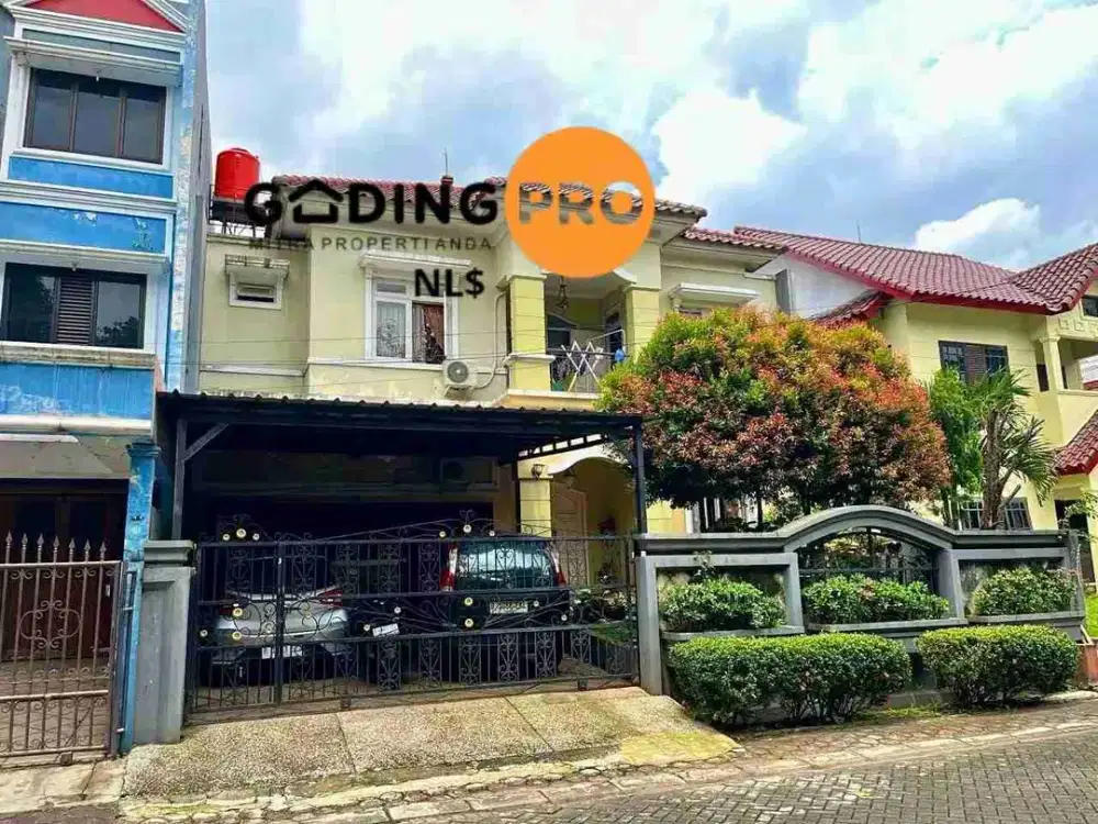 DIJUAL RUMAH MEWAH SIAP HUNI 2 LANTAI DEPAN TAMAN DI RAFLESS HILL CIBUBUR