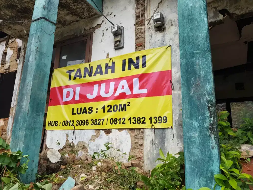 Tanah Dijual 2 kavling berdampingan SHM