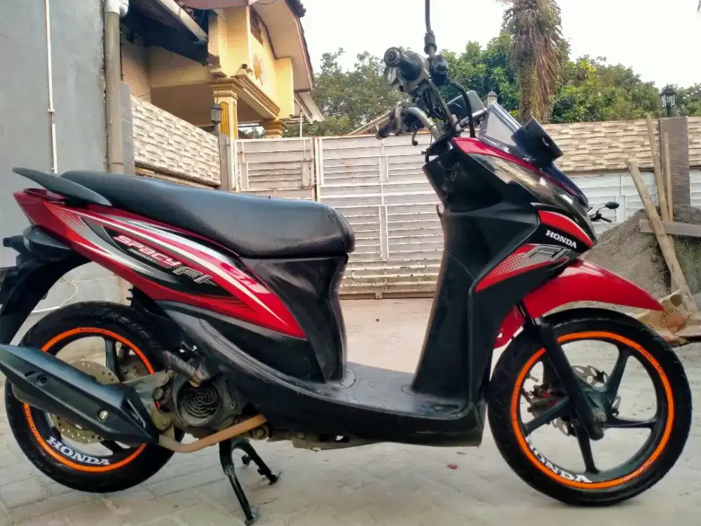 Honda Spacy injeksi lengkap motor sehat keterangan detail dibawah