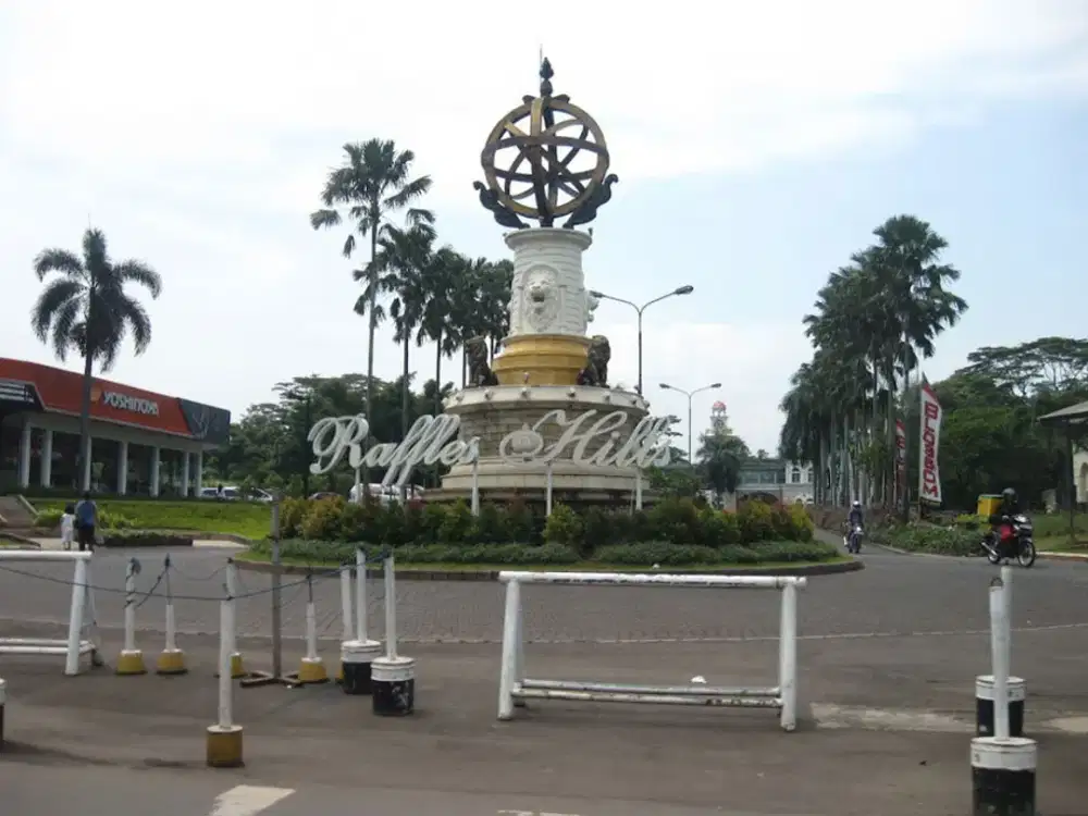 dijual cepat rumah dalam cluster di perumahan Raffles hills Cibubur