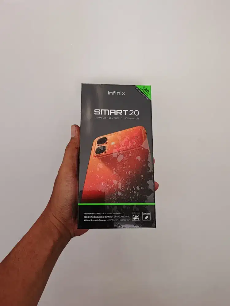 [ Fast respon WA ] Infinix Smart 20 4+4/64 Garansi resmi 1thn