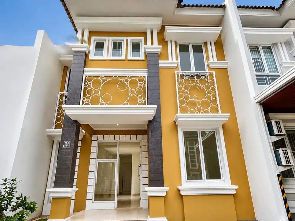 Rumah Cantik Cluster Fiordini Illago Gading Serpong 3 Kamar Tidur SHM Siap Huni