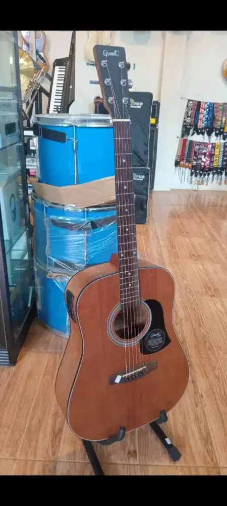 GITAR AKUSTIK ELEKTRIK GRANDE DE-100 NS ORIGINAL