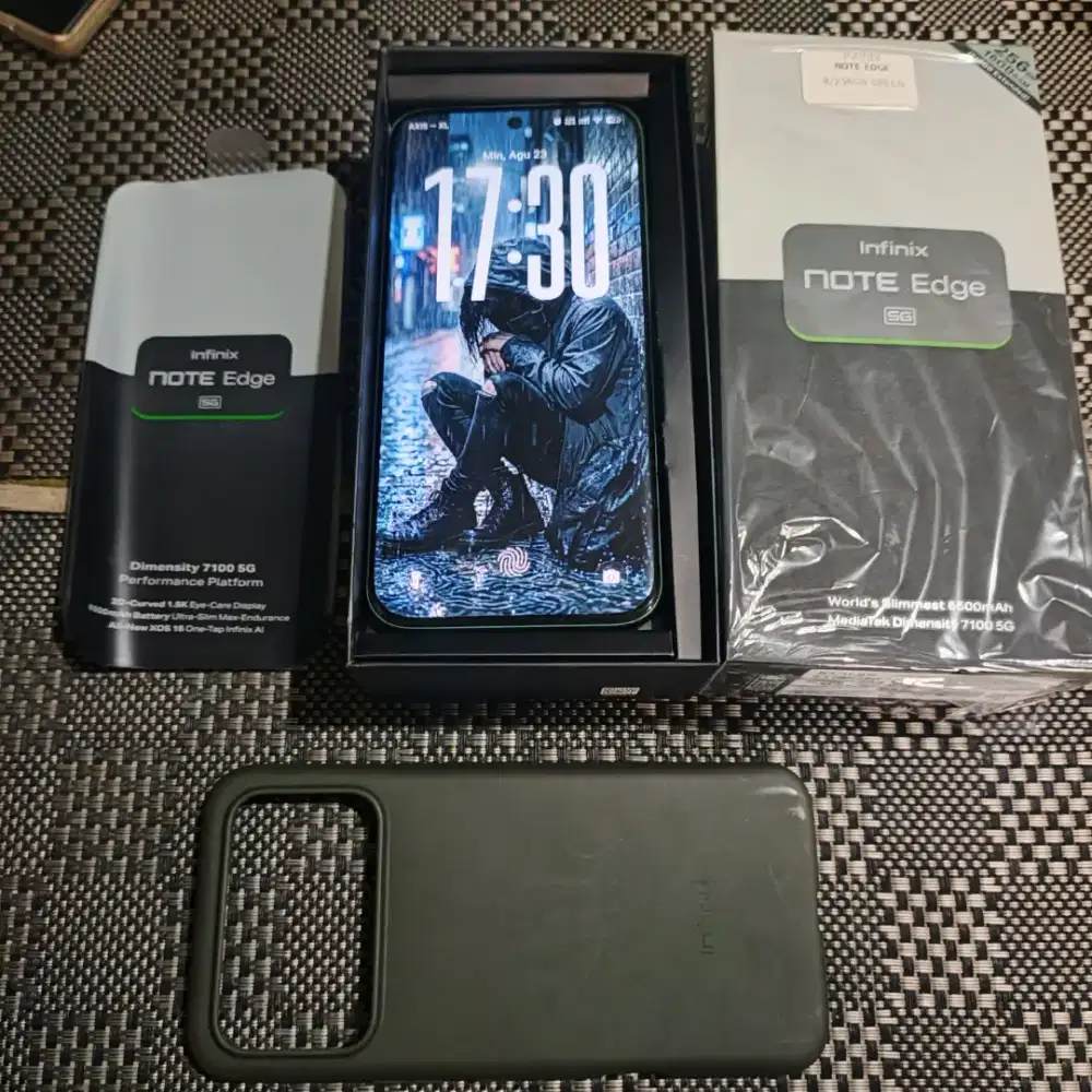 Infinix Note Edge 5G 8/256 Fullset Like New