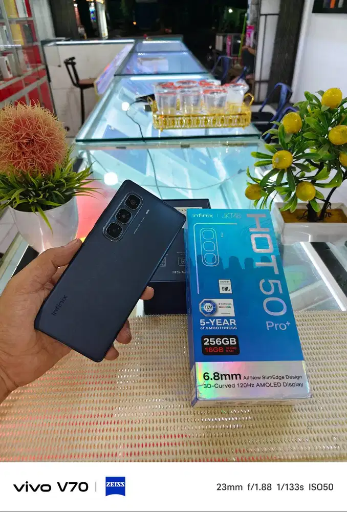 Infinix Hot 50 Pro Plus Ram 8+8Gb/ 256Gb Fullset Mulus Like New