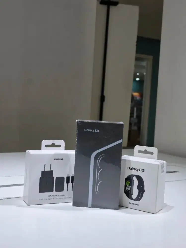 PROMO SAMSUNG S26 FREE ADAPTER 45W DAN GALAXY FIT 3