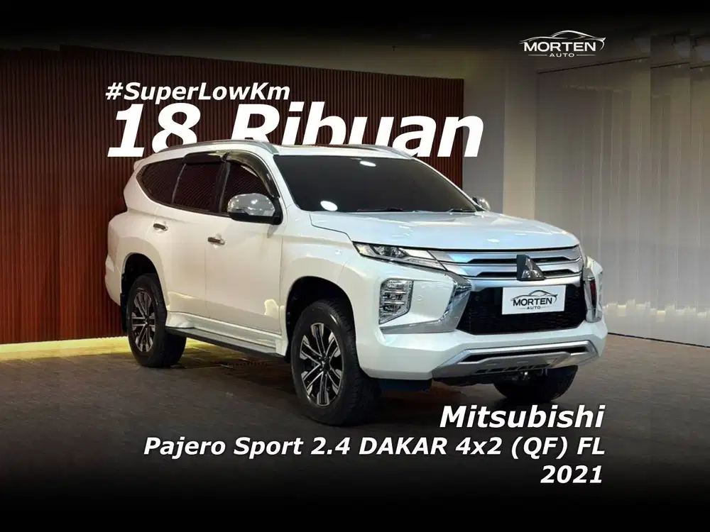 [Super Low Km!!!] Mitsubishi Pajero Sport 2.4 DAKAR 4x2 (KR1W) FL 2021