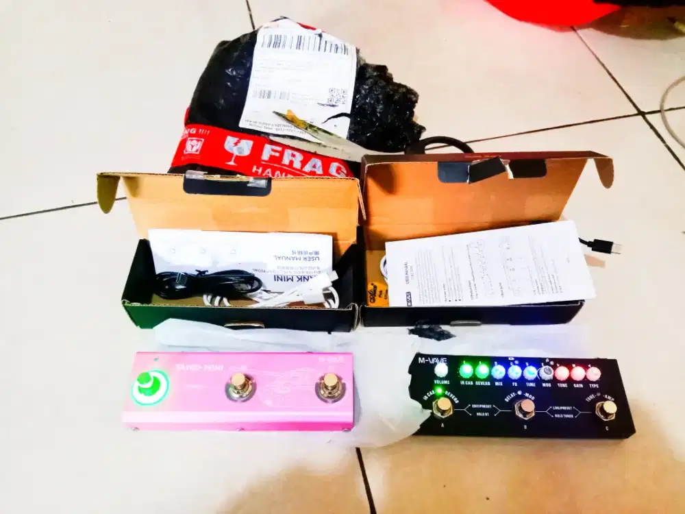 Efek Gitar cuvave cubebaby yg hitam baru segel dan resmi oryginal