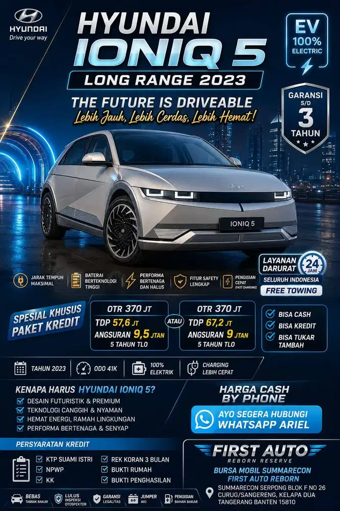 Hyundai ionic 5 long range 2023