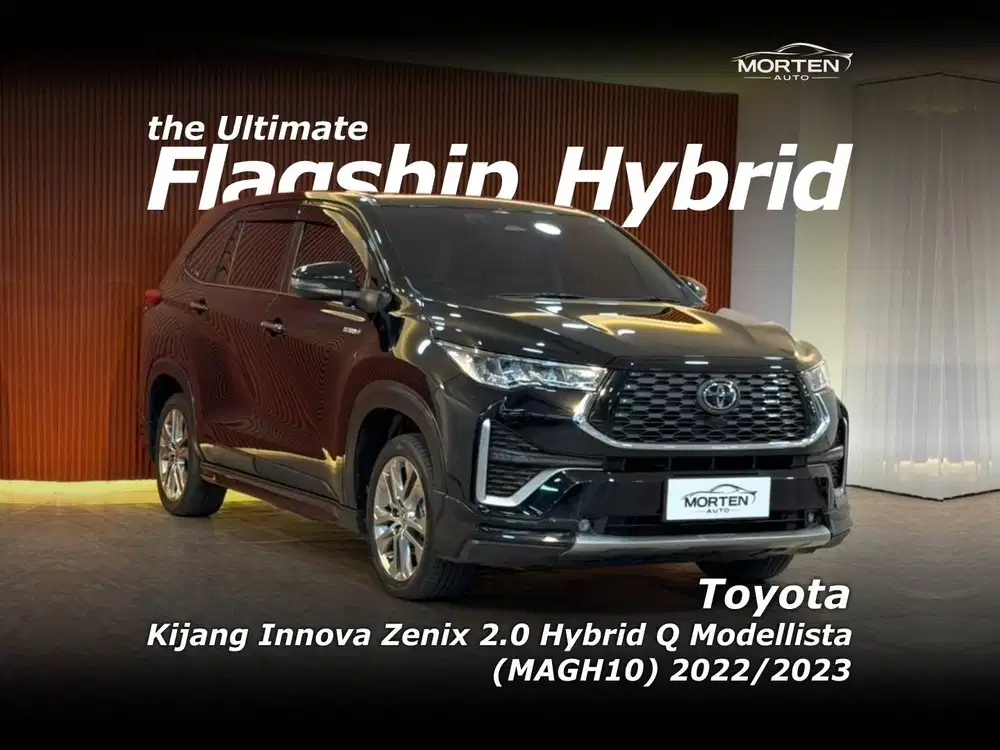 [Low Km!!!] Toyota Kijang Innova Zenix 2.0 Hybrid Q Modellista  2022