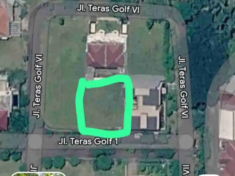 dijual murah kavling di Terrace golf bsd city jarang ada