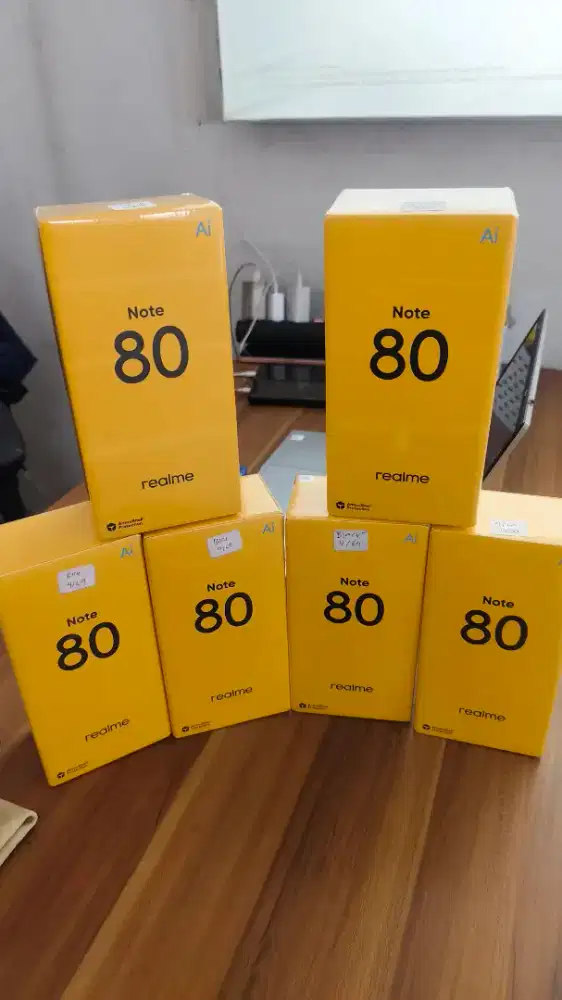 Realme Note 80 4+4/128 baru spesial promo