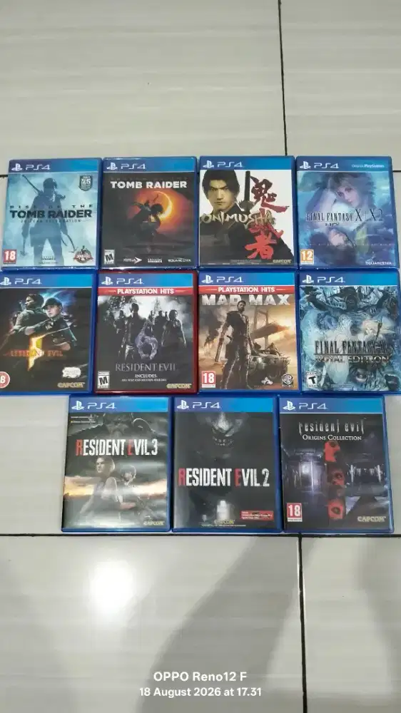 BD Kaset PS4 Baru & Bekas