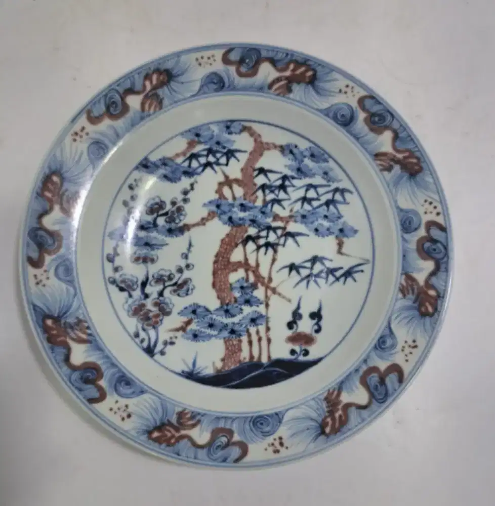 Piring kuno asli cina