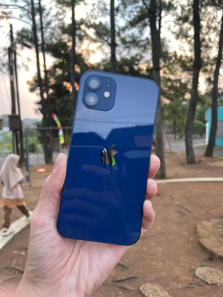 iPhone 12 64GB Blue LL/A Mulus Esim Only Sim Locked BH 79%