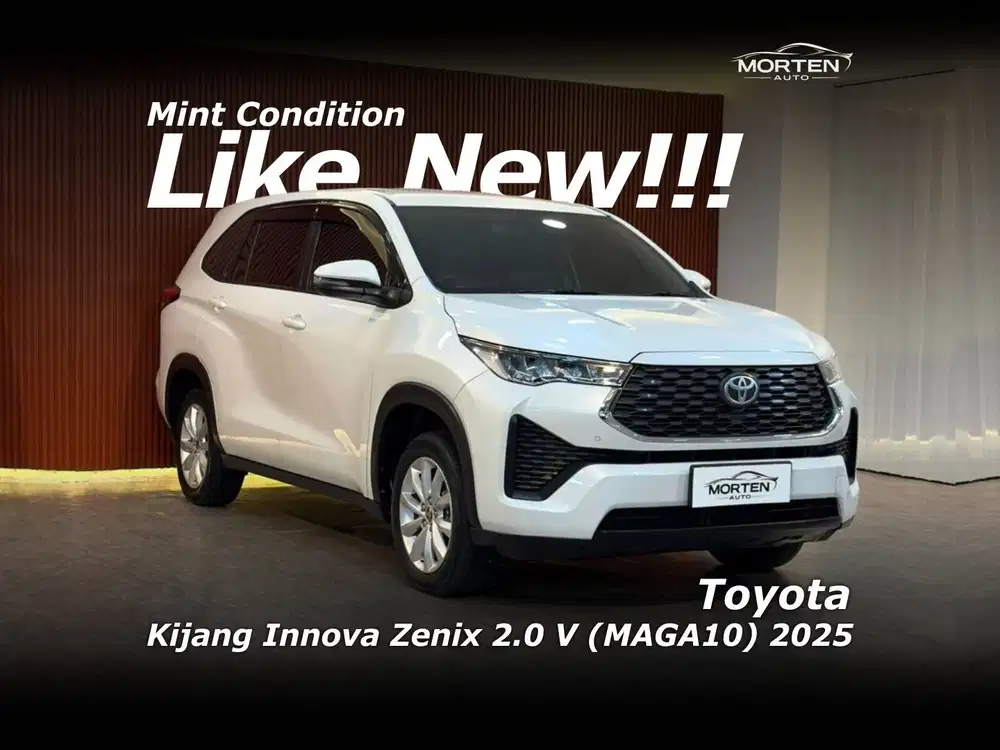 [LIKE NEW!!!] Toyota Kijang Innova Zenix 2.0 V (MAGA10) 2025
