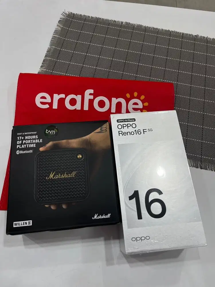 BUY OPPO RENO16 SERIES GET MARSHAL CUMA 59k AJA KREDIT DP 0%