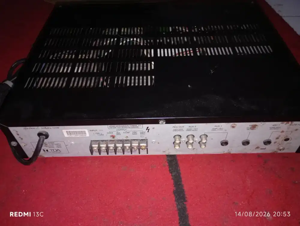 Amplifier Toa za 2120 mpu