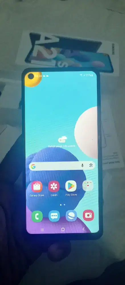 Samsung A21S, tinggal pakai