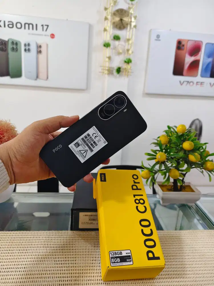 Poco C81 Pro Ram 8Gb (4+4) 128Gb Fullset Mulus Like New Bergaransi