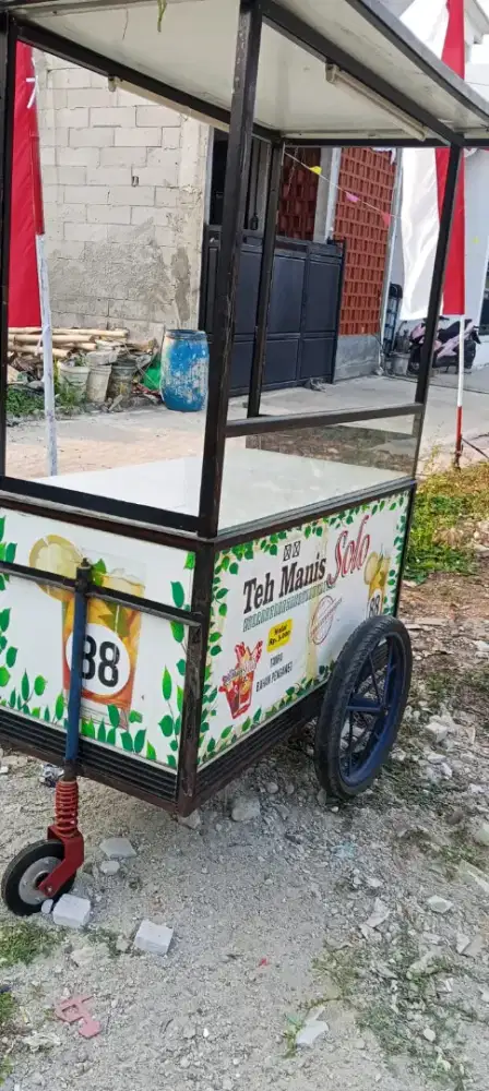 Gerobak multi fungsi jualan