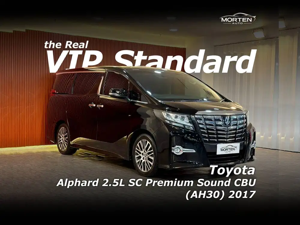 [Low Km!!!] Toyota Alphard 2.5L SC Premium Sound (AGH30) 2017