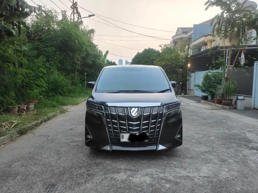 Toyota Alphard G atpm km 60 ribu full record warna antik jarang ada
