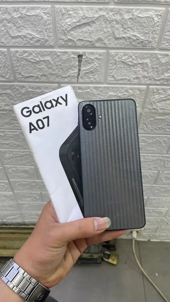 Samsung A07 6/128gb noken fullset garansi on panjang