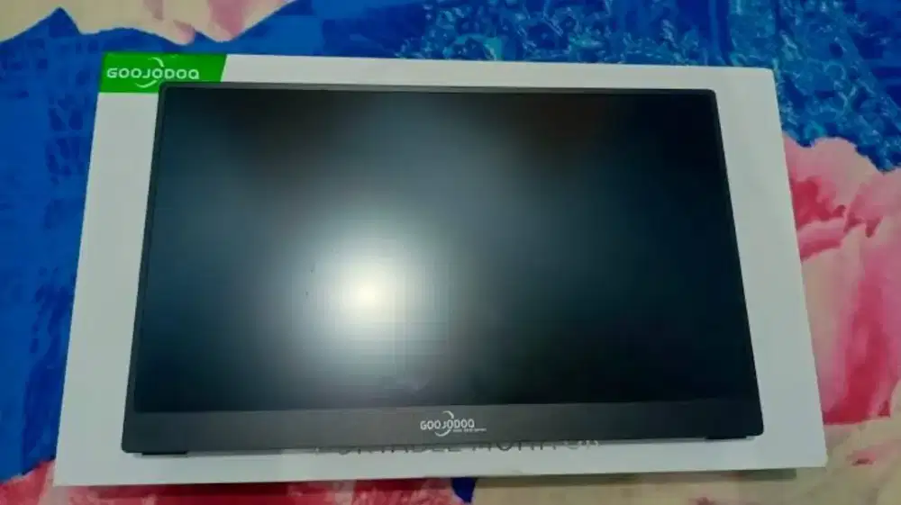 Ips monitor portabel goojodoq ukuran 15,6 inch PC laptop