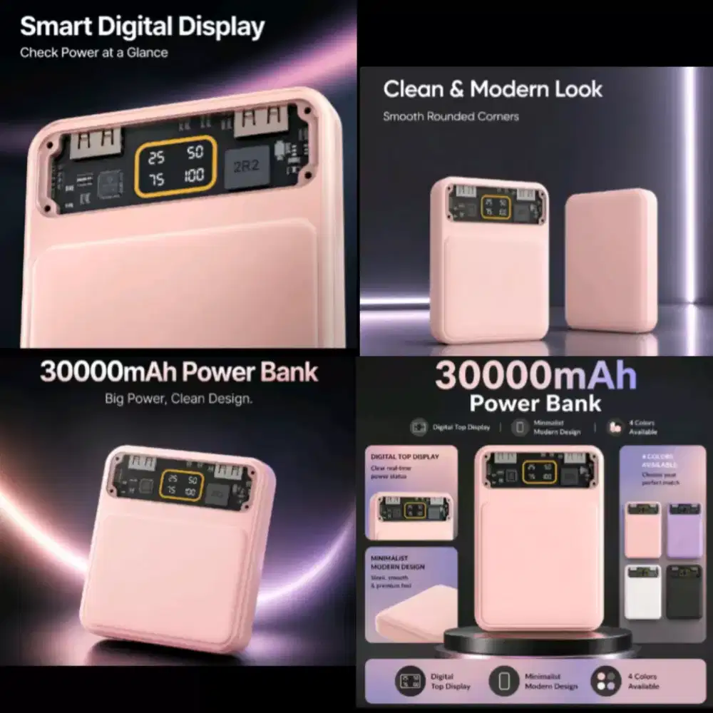 POWERBANK MERK LENTIVEN