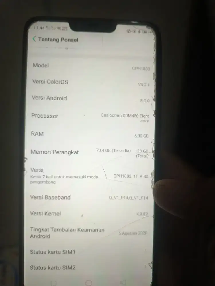 Oppo A3 S Ram 6/128