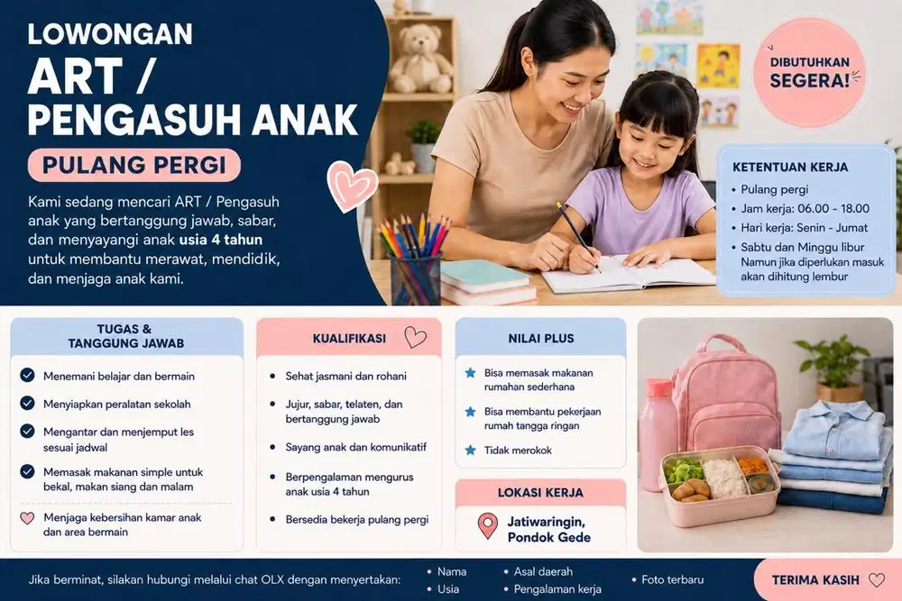 ART/Pengasuh Anak