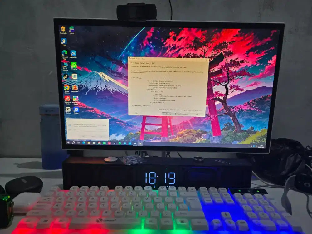 PC ALL IN ONE bekas wfh 3 bln