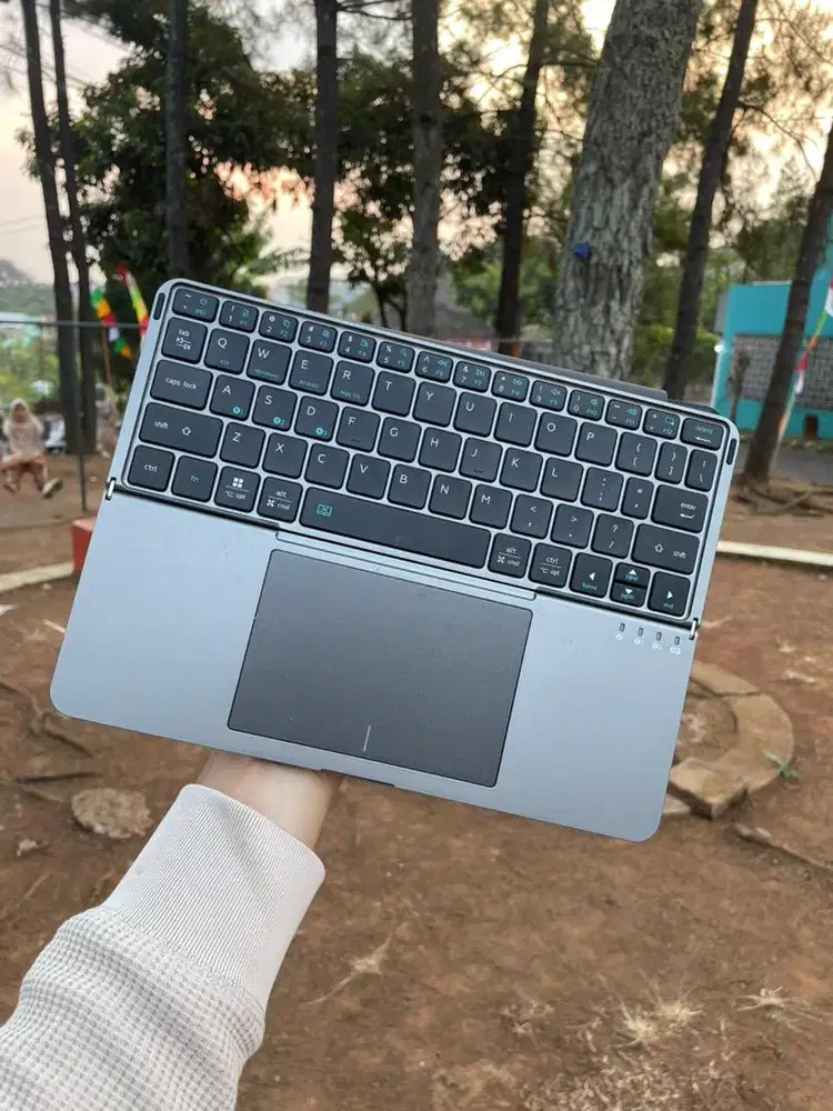 Dux Ducis Foldable Keyboard Bluetooth Touchpad iPad Android Tablet