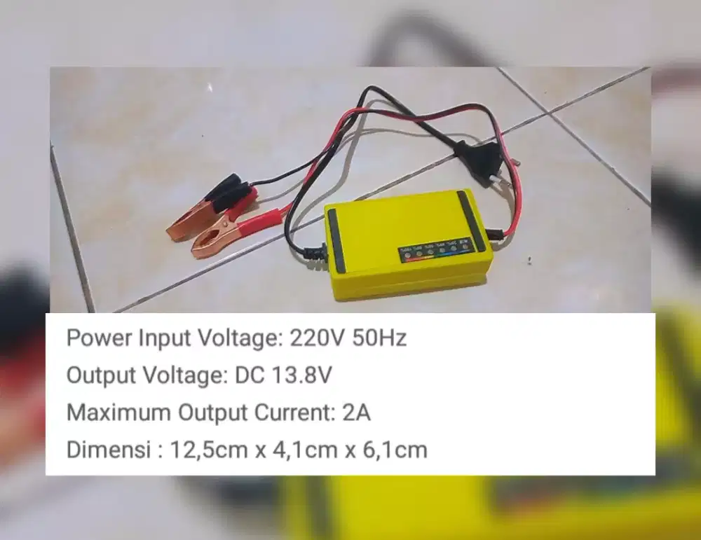 CHARGERAN / CASSAN AKI BUAT MOTOR & MOBIL