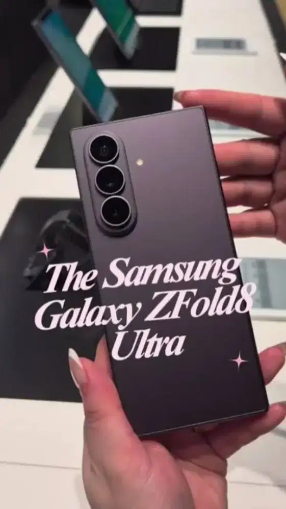 JUAL MURAH SAMSUNG Z FOLD 8 ULTRA 512 BARANG ORI MASIH SEGEL GARANSI
