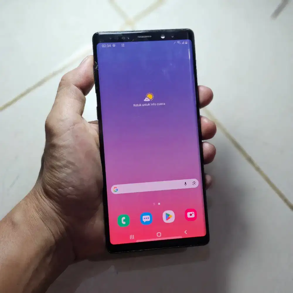 LCD SAMSUNG GALAXY NOTE 9 ORIGINAL MINUS FUNGSI 100% NORMAL
