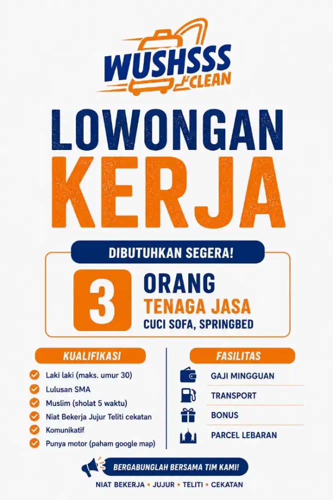 Tenaga Cuci Sofa