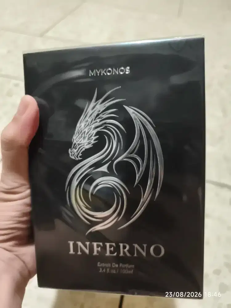 [READY STOCK] MYKONOS SUNFORGED, INFERNO 100 ML BNIB SEGEL