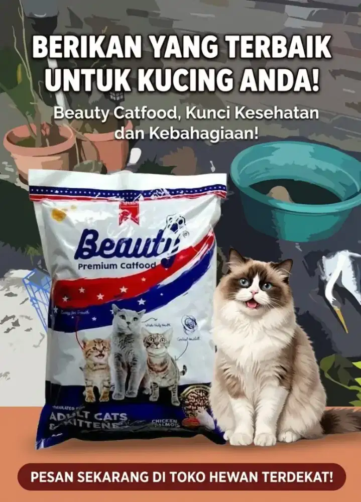 beauty premium catfood 1 kg
