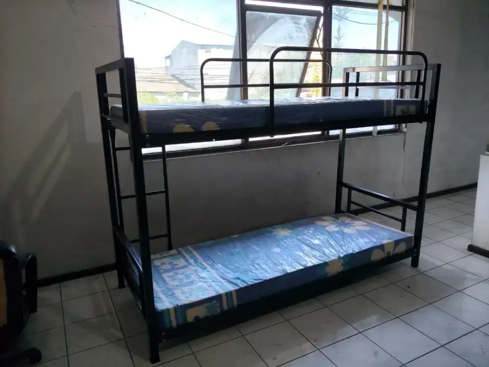 Ranjang besi mini malis ukuran 90×200 cm