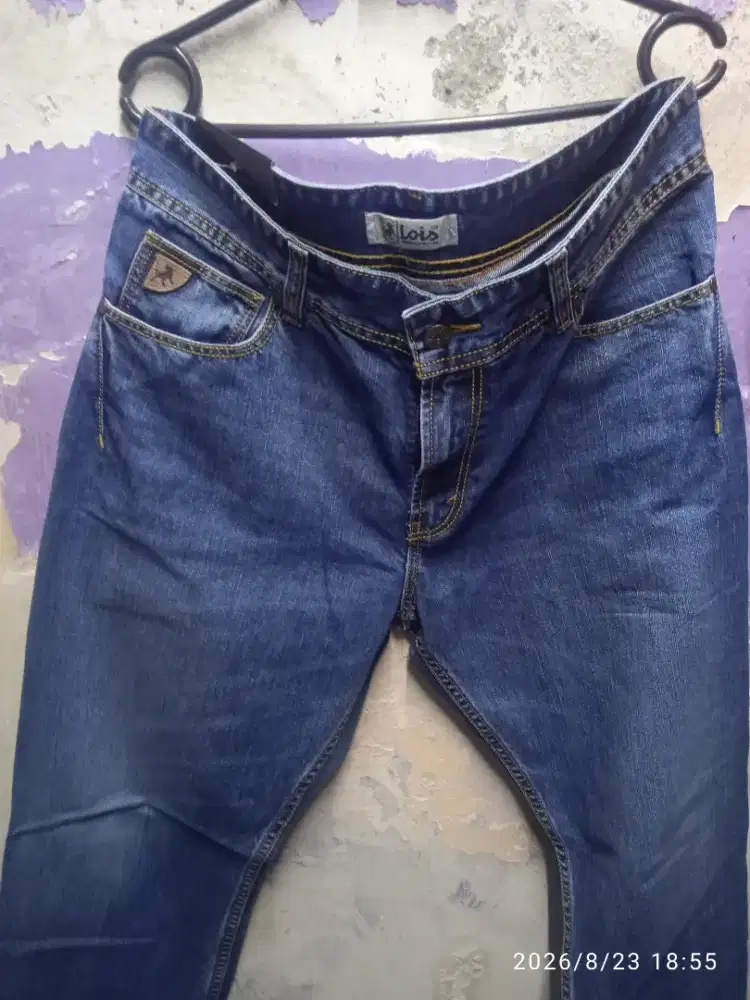 Jual celana lois slim fit cfl 123 d ukuran 34 aj