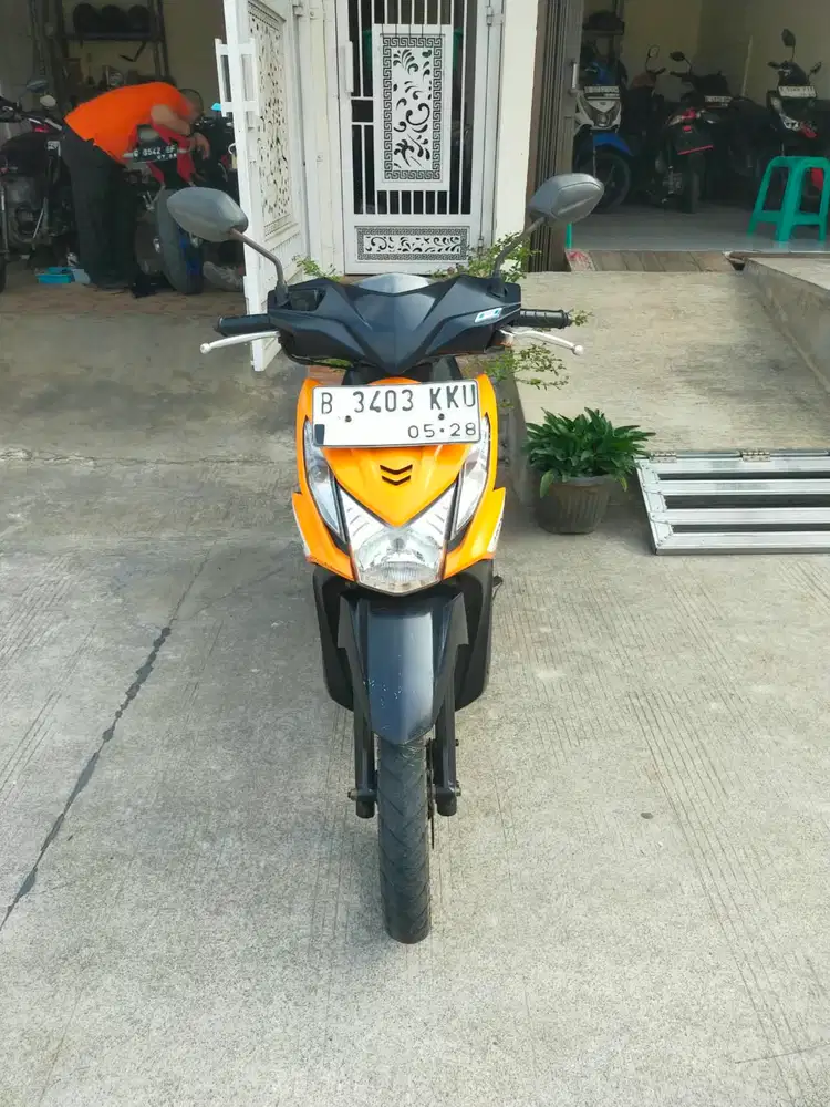 BEAT FI 2013 VIOLET ORANGE ORIGINAL MULUS