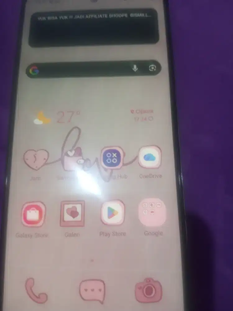 Samsung A51 6gb/128gb Minus