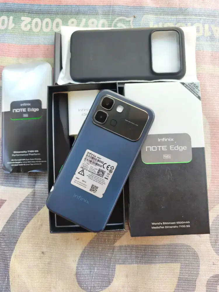 Infinix Note Edge 5G 8/256Gb Fullset Ori Garansi