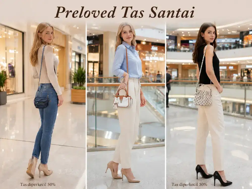 [Bundles] Preloved 3 Tas