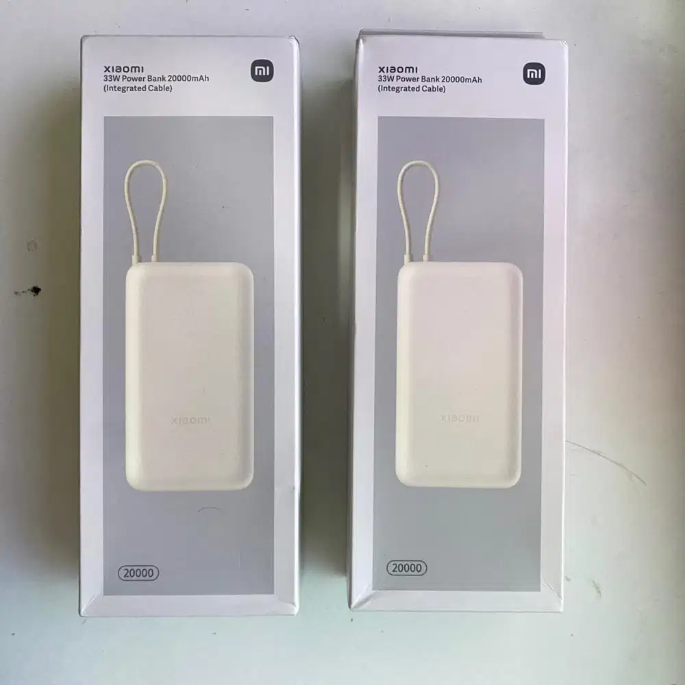 Xiaomi Power Bank 20.000 mAh 33W