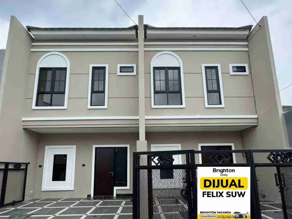 Jual Rumah Baru 2 lt @ Gunung Anyar Tambak