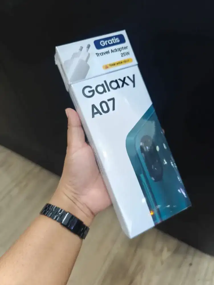 SAMSUNG GALAXY A07 4/128GB NEW PROMO FREE ADAPTOR !! SEBELUM NAIK